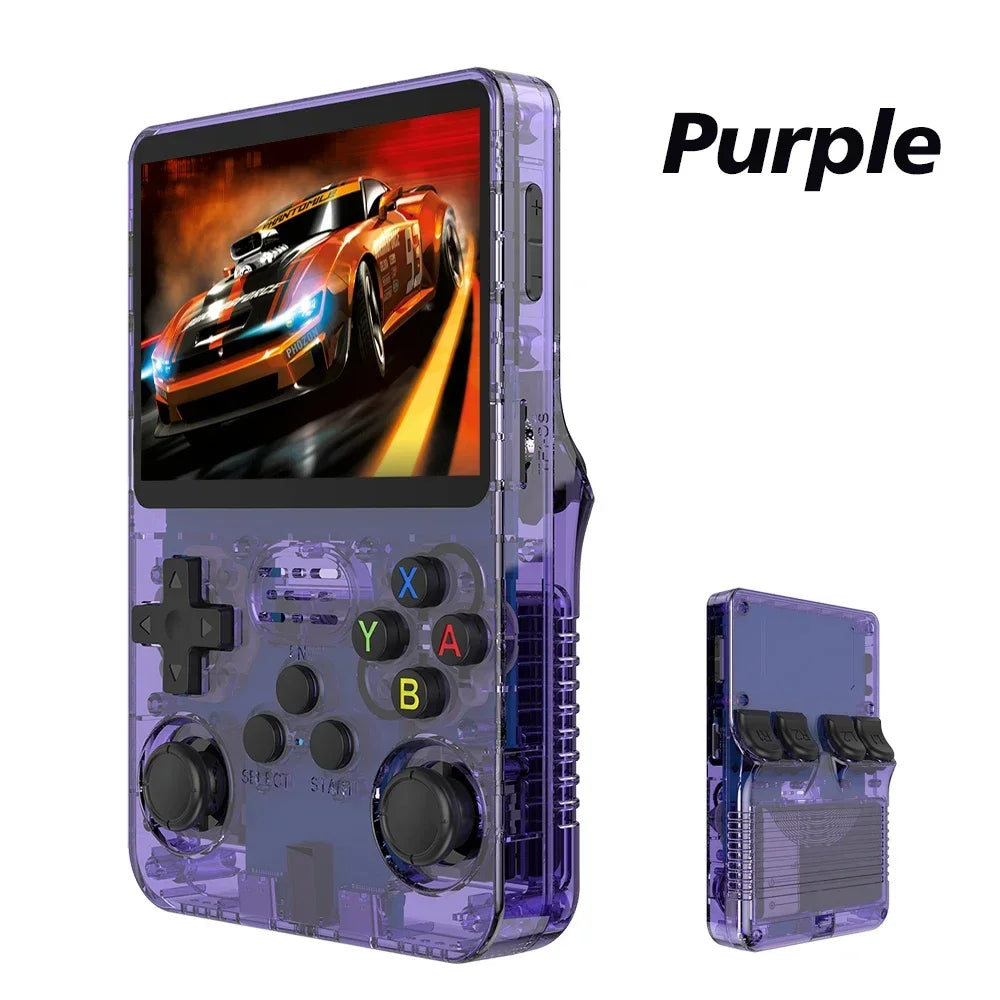R36S Retro Handheld Video Game Console Linux System 3.5 Inch IPS Screen Portable Pocket Video Player 64G 128GB Games Boy Gift