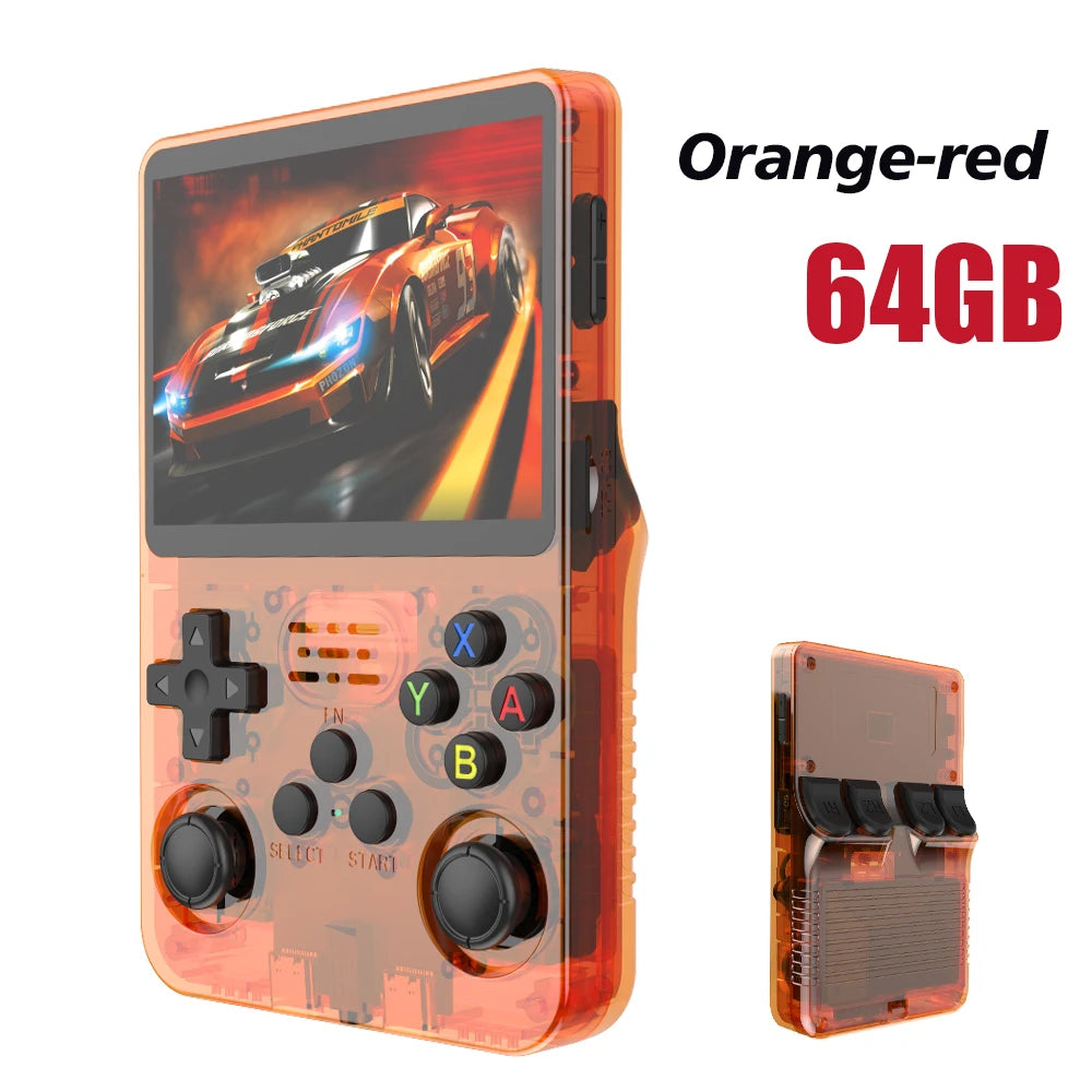R36S Retro Handheld Video Game Console Linux System 3.5 Inch IPS Screen Portable Pocket Video Player 64G 128GB Games Boy Gift