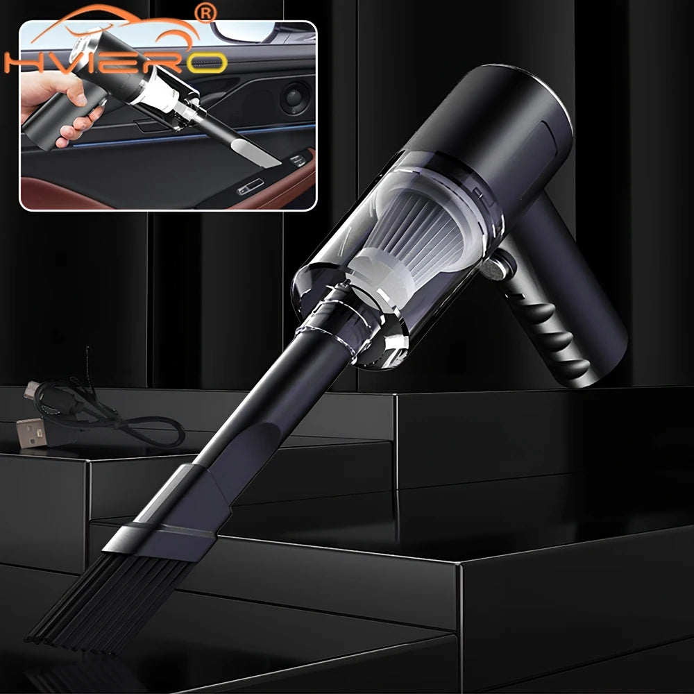 5500PA Wireless High Power 25W Combined Vacuum Cleaner USB Charging Car Homes Desktop Keyboard Mini Portable Automatic Cleaning