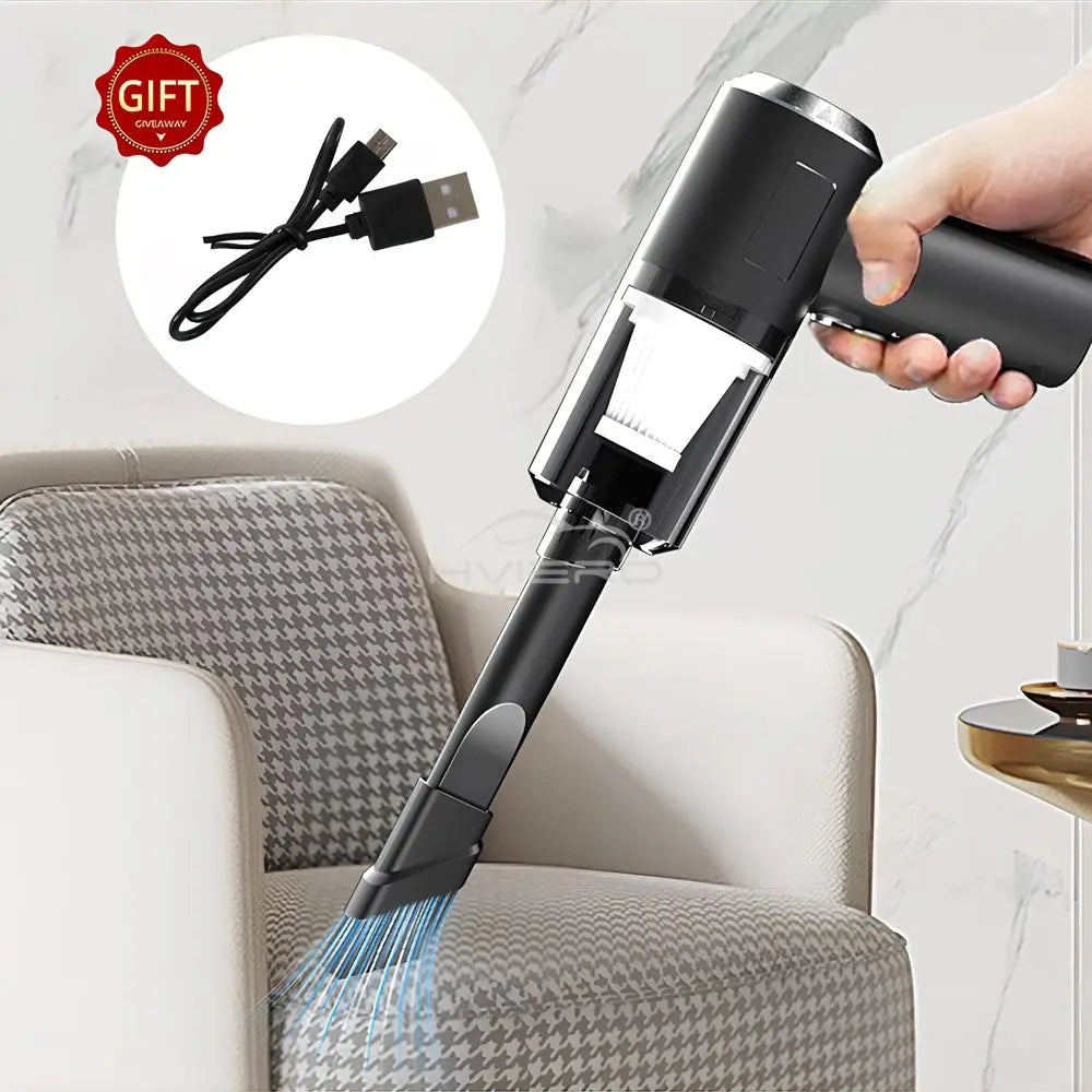 5500PA Wireless High Power 25W Combined Vacuum Cleaner USB Charging Car Homes Desktop Keyboard Mini Portable Automatic Cleaning