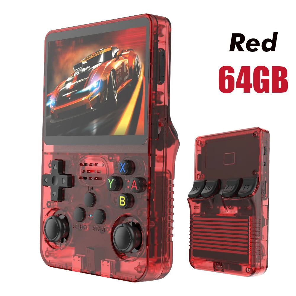 R36S Retro Handheld Video Game Console Linux System 3.5 Inch IPS Screen Portable Pocket Video Player 64G 128GB Games Boy Gift