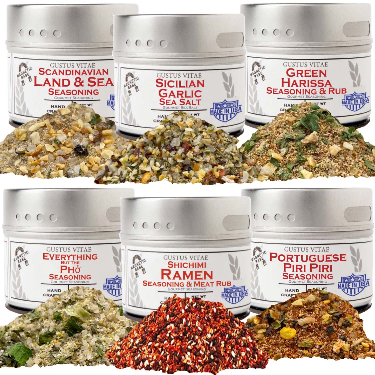 Global Foodie Favorites | World-Spanning 6 Pack Collection | Authentic