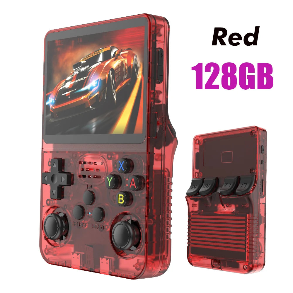 R36S Retro Handheld Video Game Console Linux System 3.5 Inch IPS Screen Portable Pocket Video Player 64G 128GB Games Boy Gift