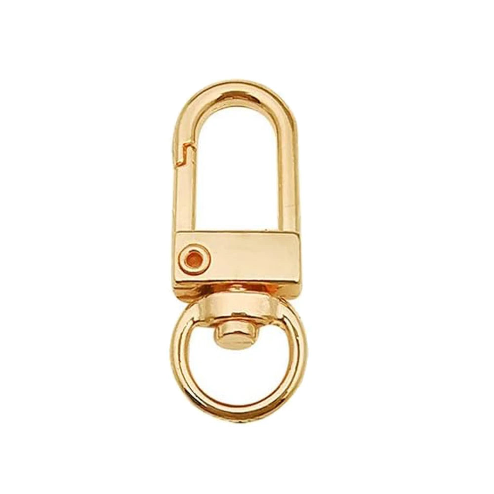 10pcs 33mm Metal Lobster Claw Clasps Swivel Lanyards Trigger Snap Hooks for DIY Bag Key Chains Rings Connector Jewelry Making