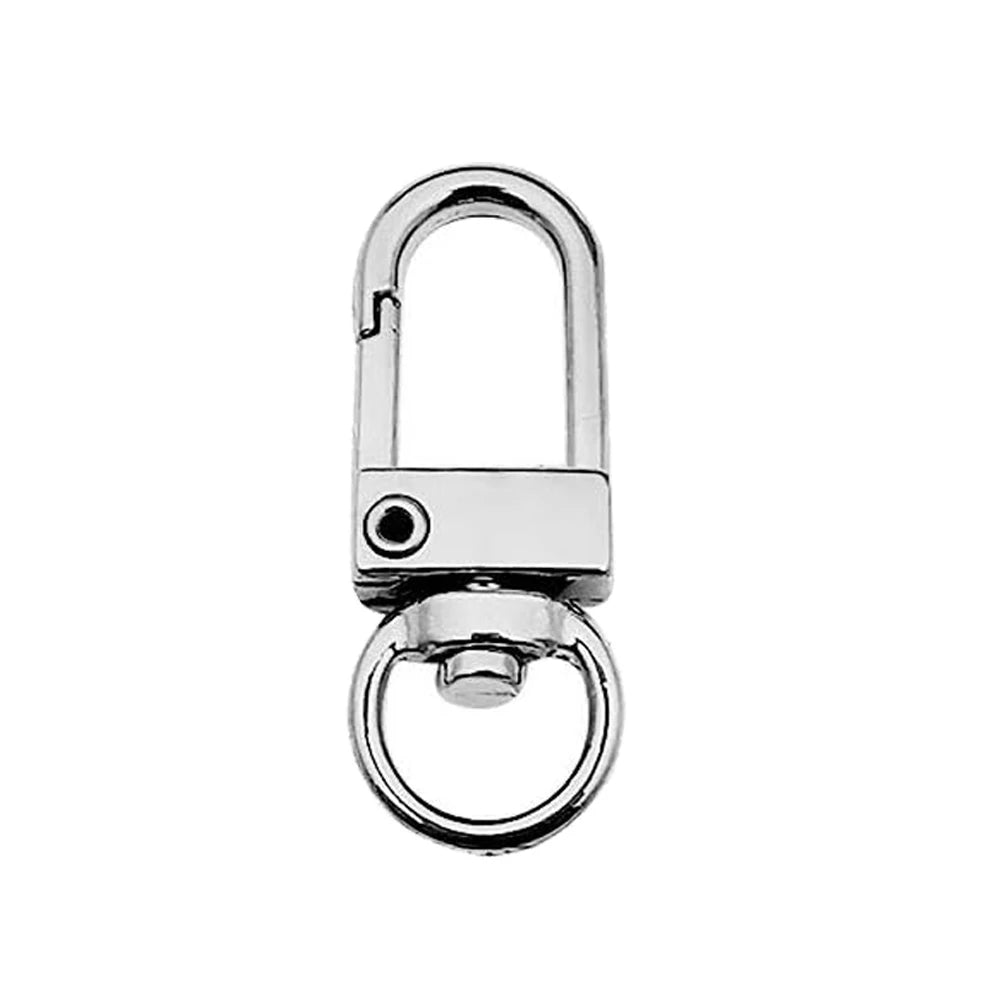 10pcs 33mm Metal Lobster Claw Clasps Swivel Lanyards Trigger Snap Hooks for DIY Bag Key Chains Rings Connector Jewelry Making