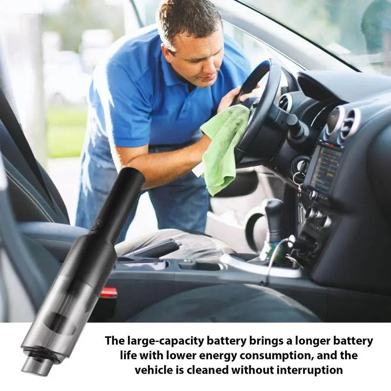 Car Vacuum Cleaner Cordless Handheld Vacuum With Noise Reduction Design Long Battery Life Cordless Vacuum Cleaner For Car Home