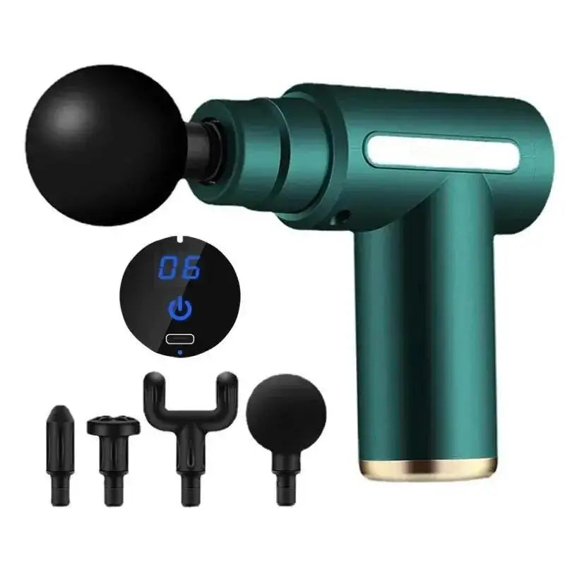 Fascial Gun Muscle Massage Gun Deep Tissue Muscle Handheld Percussion Massager For Body Back And Neck Leg