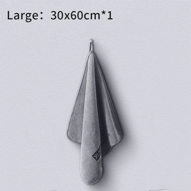 1pcs/2pcs Car Wash High End Microfiber Towel Car Cleaning Drying Cloth Hemming Car Care Cloth Detailing Wash Car Cleaning Tools