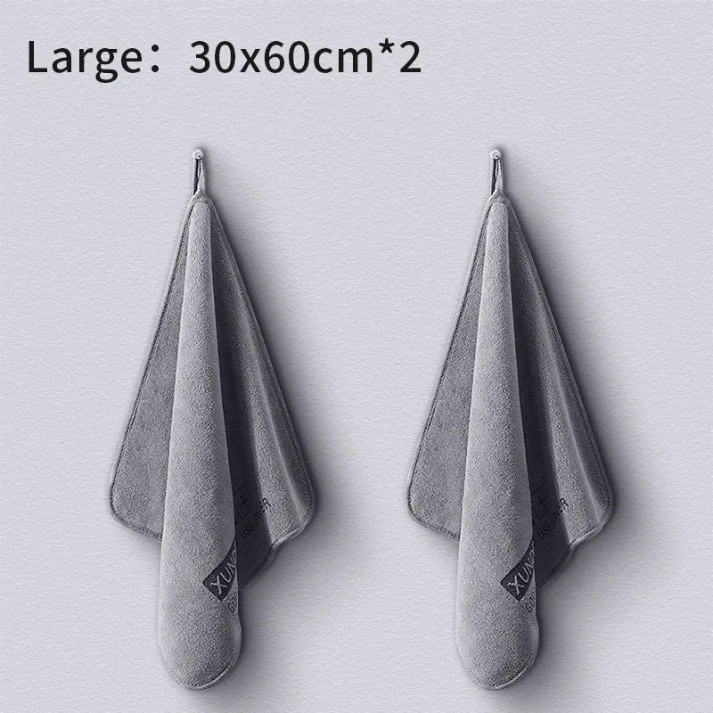 1pcs/2pcs Car Wash High End Microfiber Towel Car Cleaning Drying Cloth Hemming Car Care Cloth Detailing Wash Car Cleaning Tools