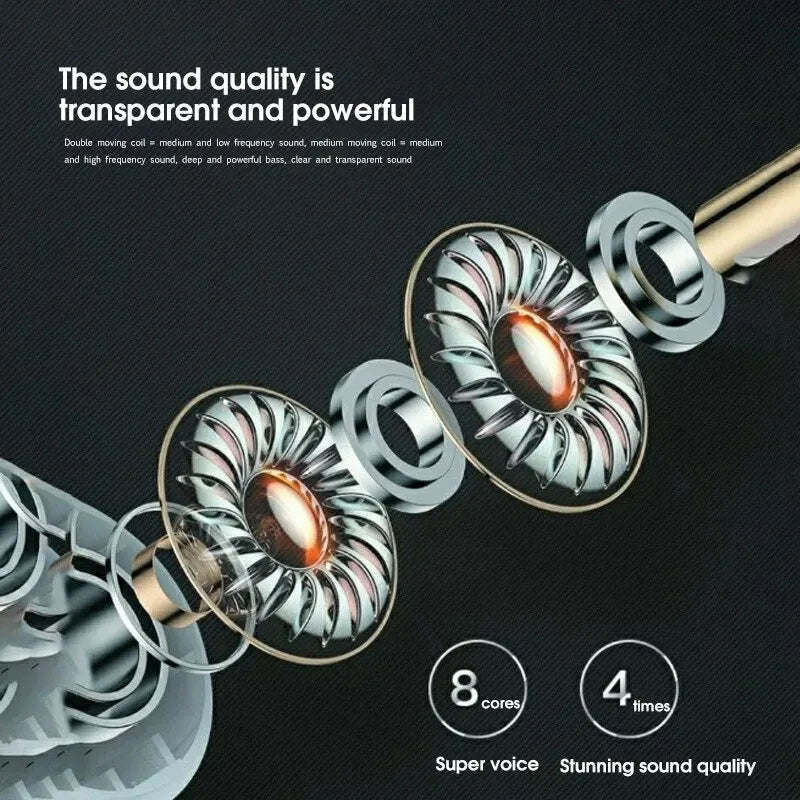 Pro 4 TWS Wireless Headphones Earphone Bluetooth-compatible 5.3 Waterproof Headset with Mic for Xiaomi iPhone Pro4 Earbuds Game